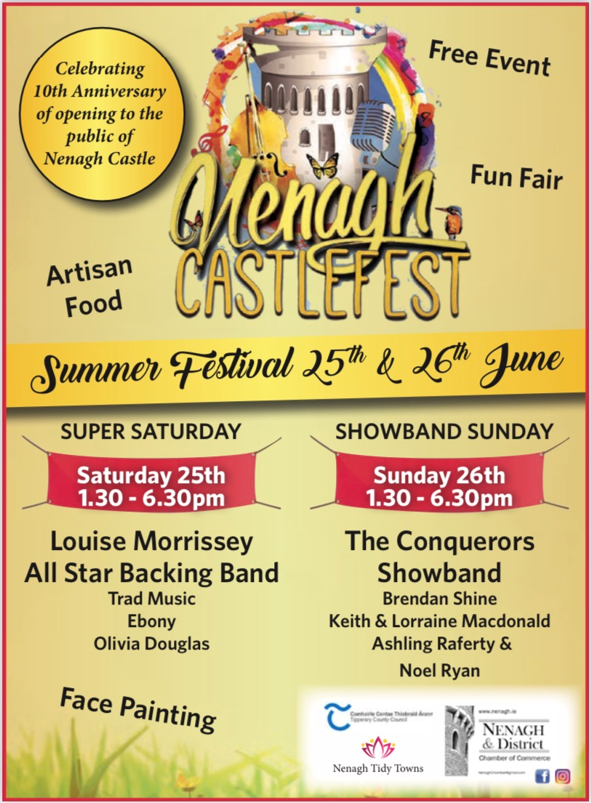 Nenaghfest 2022 June 25th & 26th